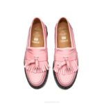 Solovair Allık Pembe çok Parlak Püsküllü Mokasen Erkekler F4d4212 - Image 5