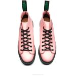 Solovair Allık Pembe Yüksek Parlaklıkta Maymun çizmesi Kadınlar F4d4345 - Image 5