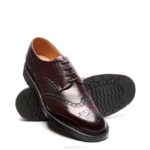 Solovair Bordo 4 Gözlü Gibson Brogue Ayakkabı Erkekler F4d4171 - Image 3