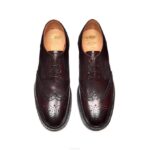 Solovair Bordo 4 Gözlü Gibson Brogue Ayakkabı Erkekler F4d4171 - Image 5