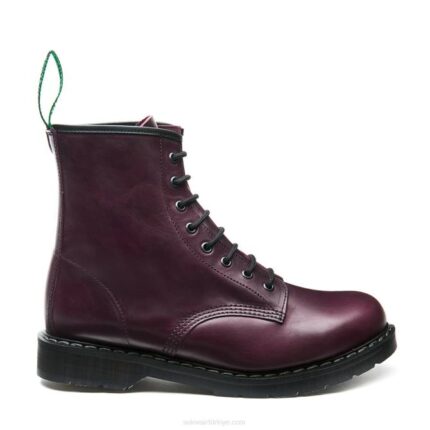 Solovair Bordo Gaucho 8 Gözlü Derbi çizme Erkekler F4d4105