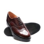 Solovair Bordo İngiliz Aksanlı Ayakkabı Erkekler F4d4168 - Image 3