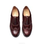 Solovair Bordo İngiliz Aksanlı Ayakkabı Kadınlar F4d4362 - Image 5