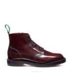 Solovair Bordo Oval 6 Gözlü Astronot Botu Erkekler F4d48