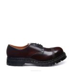 Solovair Bordo Oval çelik Burunlu Gibson Ayakkabı Kadınlar F4d4379 - Image 2