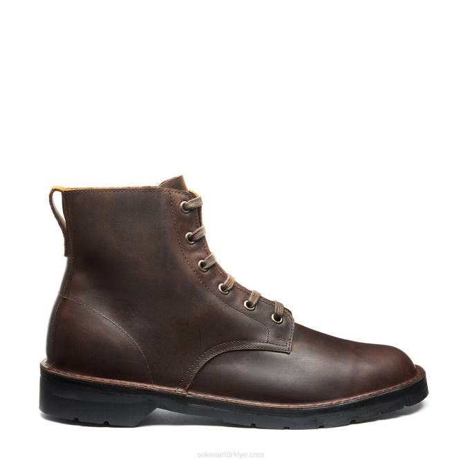Solovair Gaucho Crazy Horse 6 Gözlü Derbi çizme Erkekler F4d487 - Image 2