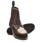 Solovair Gaucho Crazy Horse 8 Gözlü çelik Burunlu Derby Botu Erkekler F4d4103 - Image 3