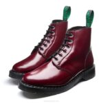 Solovair Merlot Vegan 6 Gözlü Astronot Botu Kadınlar F4d4245 - Image 4