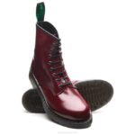 Solovair Merlot Vegan Hi-shine 8 Gözlü Derby Erkekler F4d4100 - Image 3