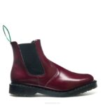 Solovair Merlot Vegan Hi-shine Bayi Botu Erkekler F4d444