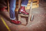 Solovair Oxblood Hi-shine 11 Gözlü Derbi çizme Erkekler F4d4124 - Image 7