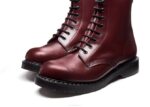Solovair Oxblood Hi-shine 8 Gözlü Derbi çizme Erkekler F4d469 - Image 4