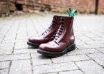 Solovair Oxblood Hi-shine 8 Gözlü Derbi çizme Kadınlar F4d4287 - Image 6