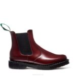 Solovair Oxblood Hi-shine Bayi Botu Erkekler F4d442