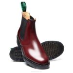 Solovair Oxblood Hi-shine Bayi Botu Erkekler F4d442 - Image 3