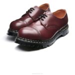 Solovair Oxblood Hi-shine çelik Burunlu Gibson Ayakkabı Erkek F4d4191 - Image 4