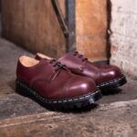 Solovair Oxblood Hi-shine çelik Burunlu Gibson Ayakkabı Kadınlar F4d4378 - Image 7