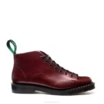 Solovair Oxblood Hi-shine Maymun Botu Kadınlar F4d4347