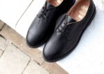 Solovair Siyah Buluşma 3 Gözlü Gibson Ayakkabı Kadınlar F4d4389 - Image 8