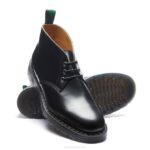 Solovair Siyah Hi-shine 3 Gözlü Chukka çizme Kadınlar F4d4255 - Image 3