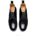 Solovair Siyah Hi-shine 3 Gözlü Chukka çizme Kadınlar F4d4255 - Image 4