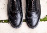 Solovair Siyah Hi-shine Ingilizce Brogue Ayakkabı Kadınlar F4d4358 - Image 7