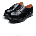 Solovair Siyah Parlak çelik Burunlu Gibson Ayakkabı Erkekler F4d4194 - Image 4