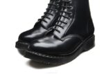Solovair Siyah Vegan Hi-shine 8 Gözlü Derby Erkekler F4d475 - Image 4