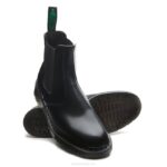 Solovair Siyah Vegan Hi-shine Bayi Botu Kadınlar F4d4276 - Image 3