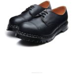 Solovair Siyah Yağlı çelik Burunlu Gibson Ayakkabı Erkekler F4d4193 - Image 4