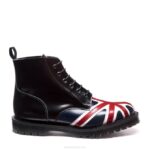 Solovair Union Jack 6 Gözlü Derby Botu Erkekler F4d485 - Image 2